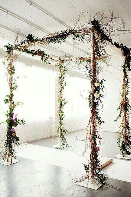 Inspiração do dia - decoração com galhos - 5