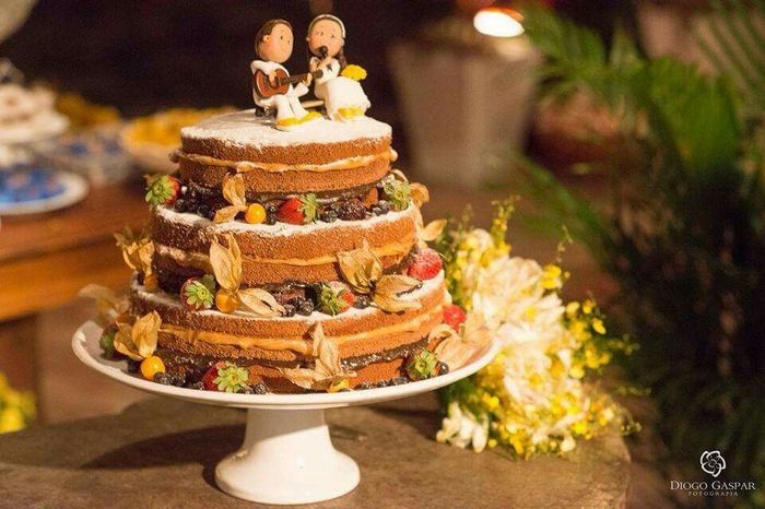 Naked cake  - algumas inspirações - 2