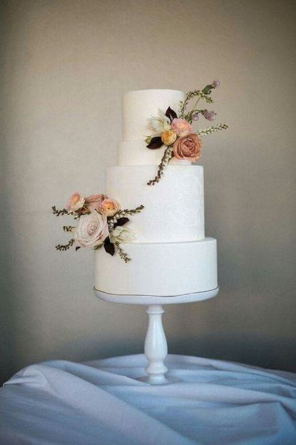 Bolos branquinhos - algumas inspirações - 9
