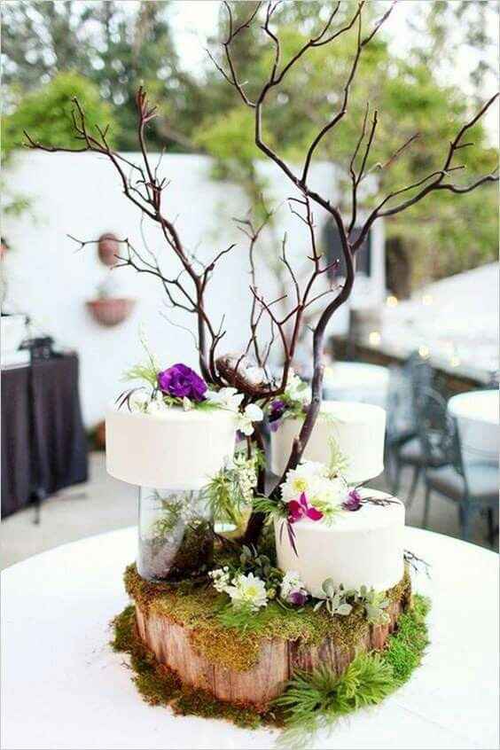 Inspiração do dia - decoração com galhos - 4