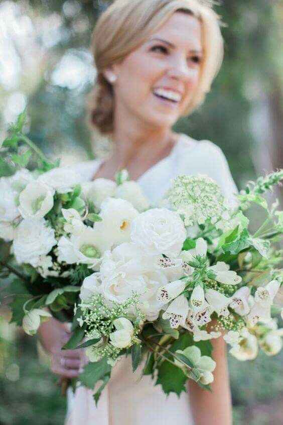 Bouquets claros - inspiração - 2