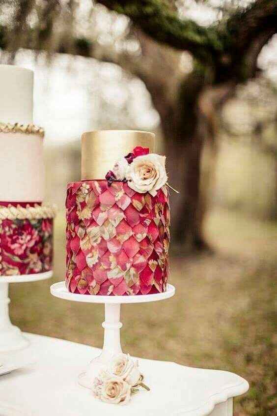 Inspiração do dia - marsala e dourado - 6