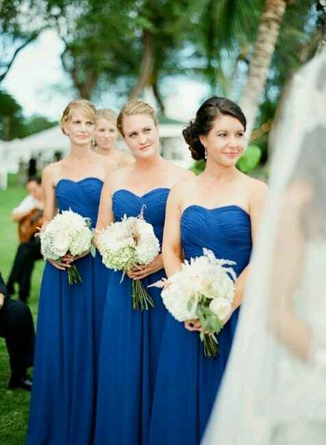 Azul - damas de honor - 11