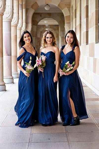 Azul - damas de honor - 13