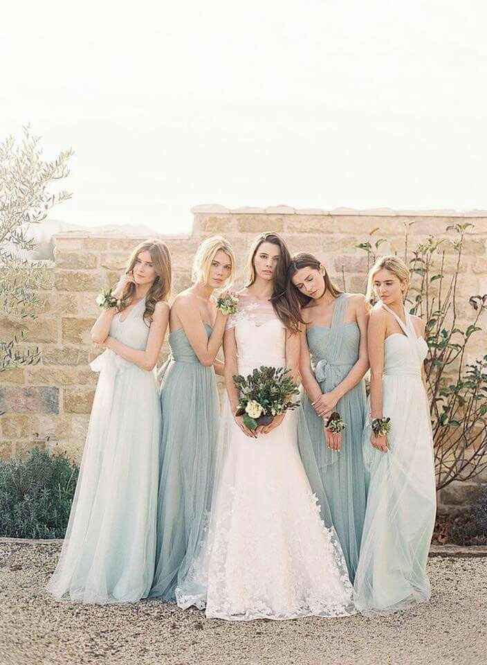 Azul - damas de honor - 16