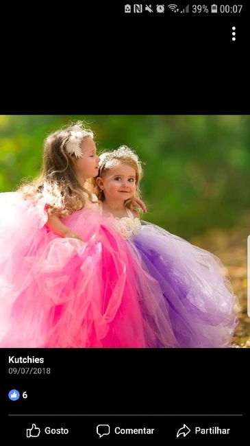 Vestidos das meninas das alianças - 1