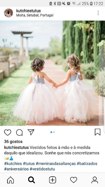 Vestidos das meninas das alianças - 2