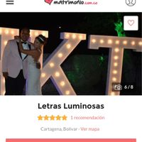 Letras luminosas grandes - 2