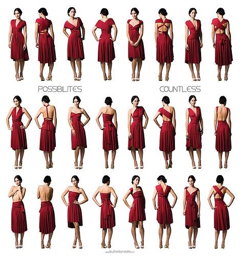Vestidos das madrinhas (ou damas de honra) - 2
