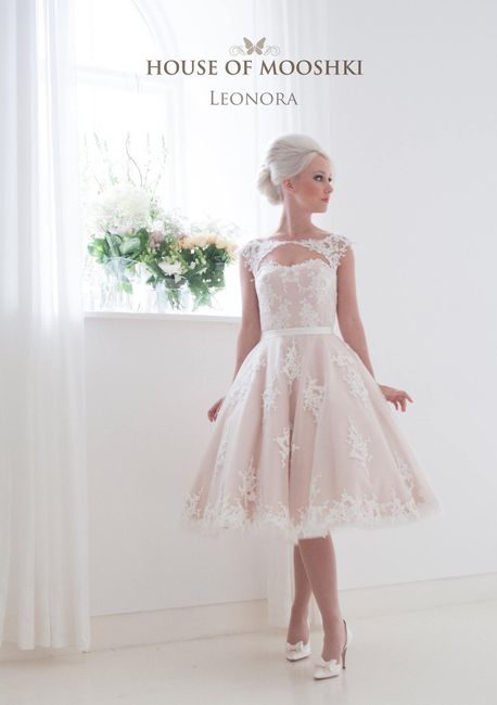Vestido noiva curto - 1