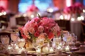 Decoração vermelho, rosa e dourado