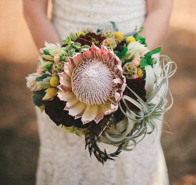 Bouquet proteas