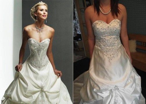 Vestido na internet
