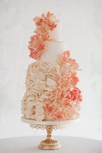 Decoração Branco salmão