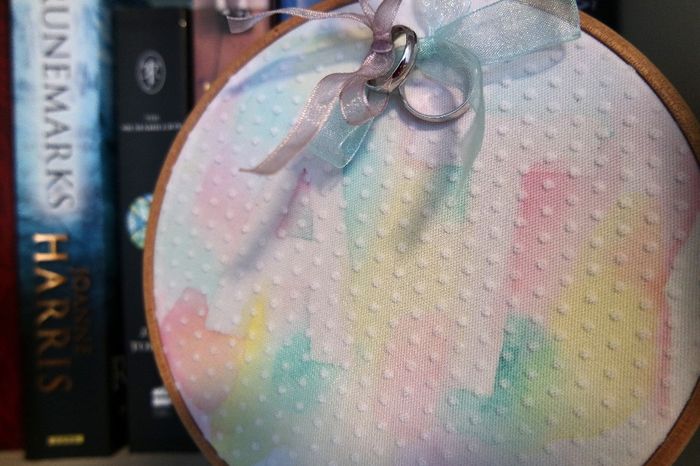 Porta-alianças bastidor