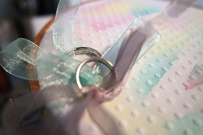 Porta-alianças bastidor