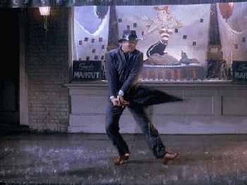 Singing in the rain