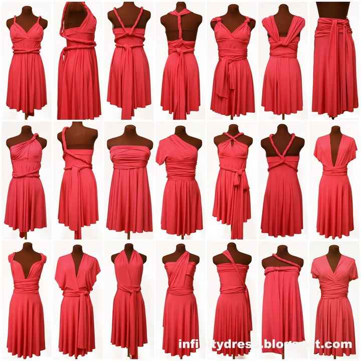 Vestidos das madrinhas (ou damas de honra) - 1