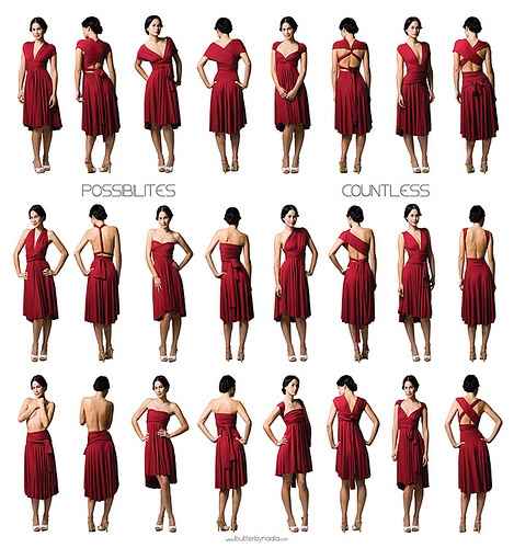 Vestidos das madrinhas (ou damas de honra) - 2