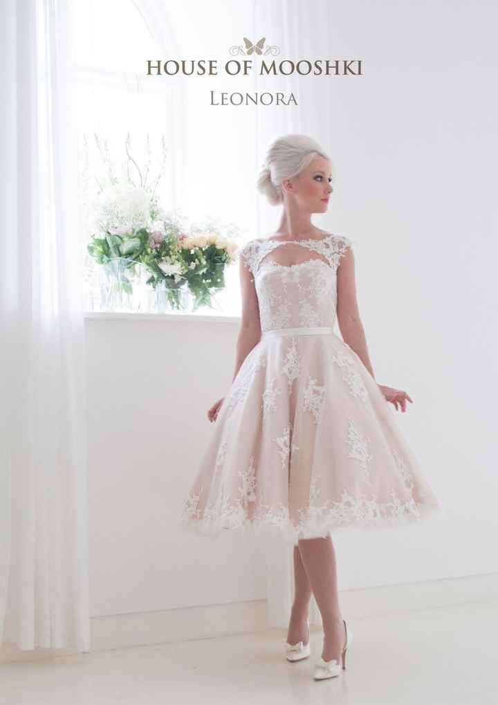 Vestido noiva curto - 1