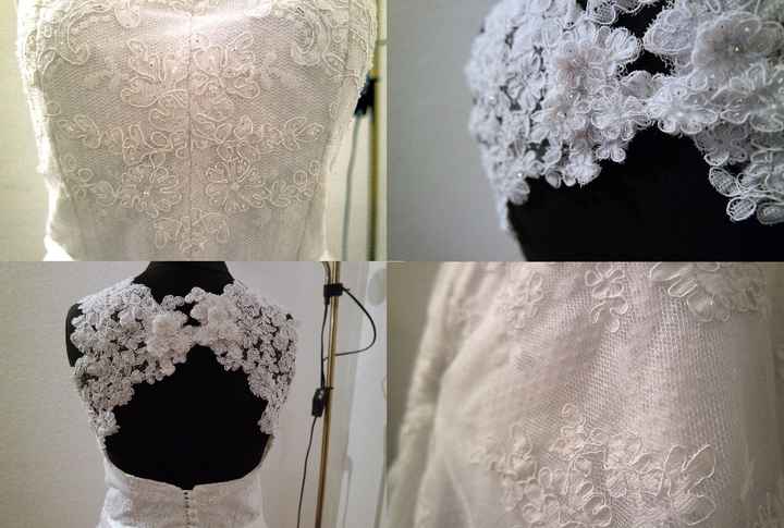Vestido de noiva Curto. DIY