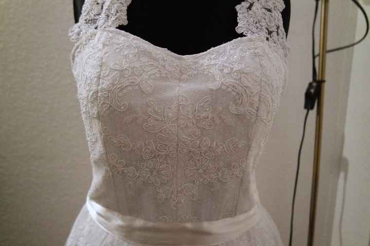 Vestido de noiva Curto. DIY
