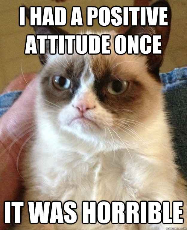 Grumpy Cat positivo