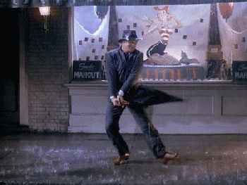 Singing in the rain