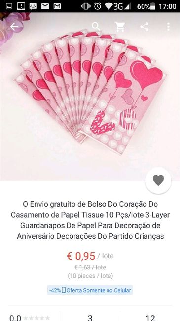 Lenços "lágrimas de alegria" sim ou não? - 1