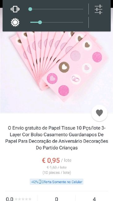 Lenços "lágrimas de alegria" sim ou não? - 2