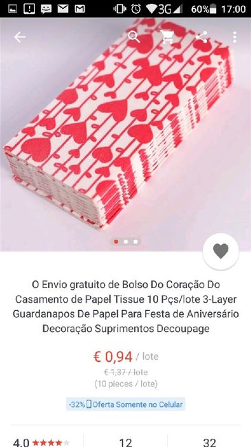 Lenços "lágrimas de alegria" sim ou não? - 4