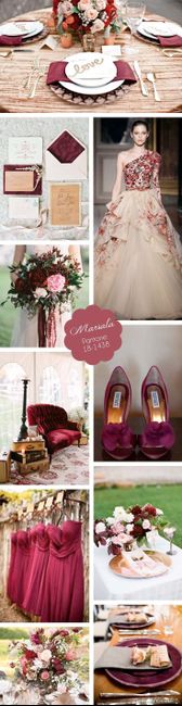 Inspirações Marsala