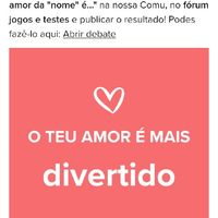 o amor da "nome" é... - 1