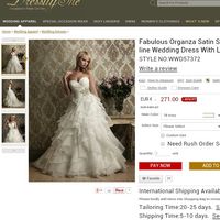 Encontrar um vestido na net - 1