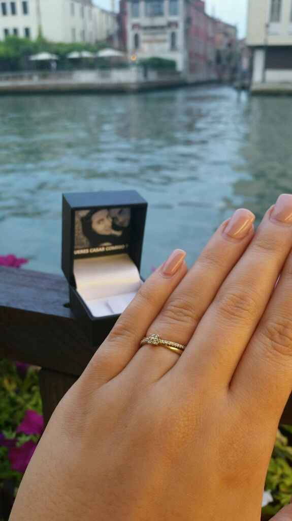 Anel de noivado informação - 1