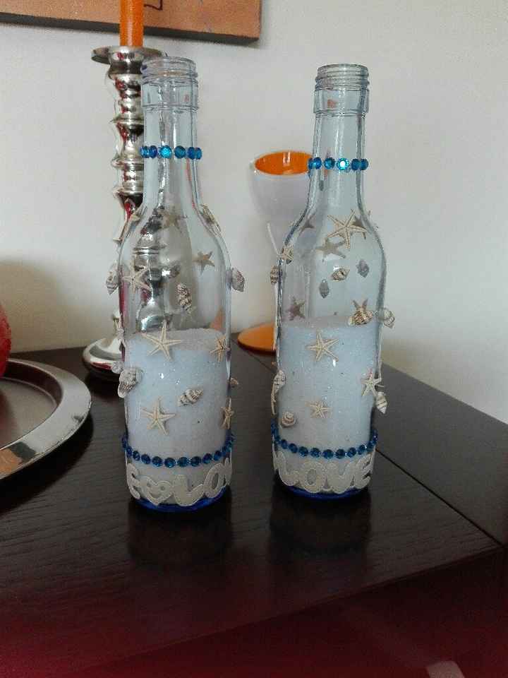 Garrafas decoração - 1