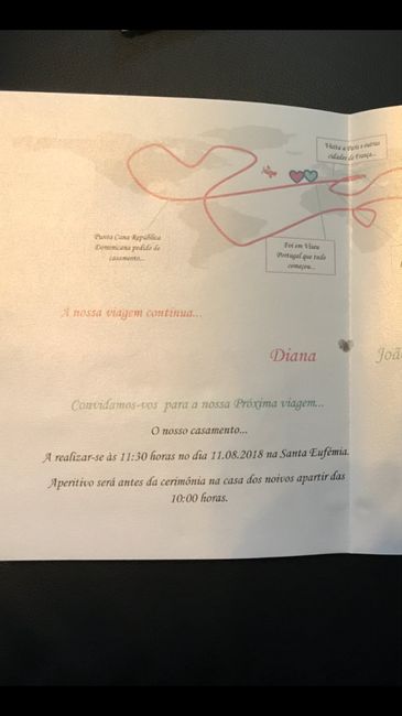 Convites do nosso casamento - 1