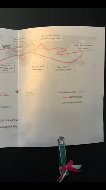 Convites do nosso casamento - 2