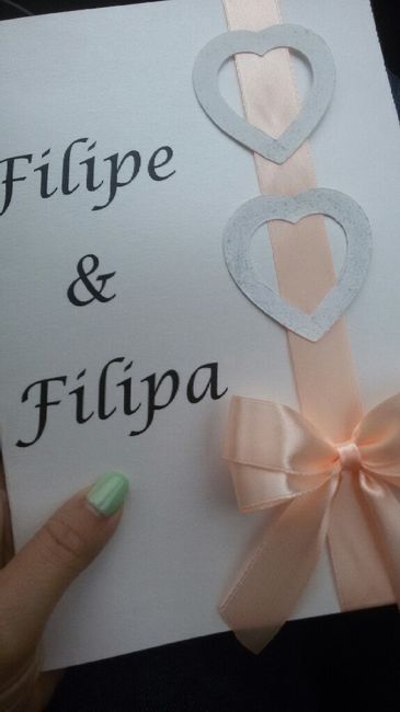 O meu convite de casamento - 1