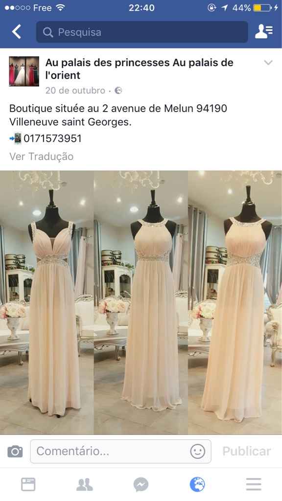 Vestido das damas de honor preciso d'ajuda - 1