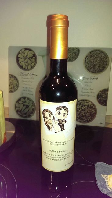 Convite padrinhos casamento - 1