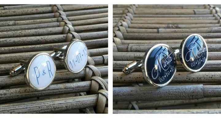 Botões de punho personalizados :) - 1