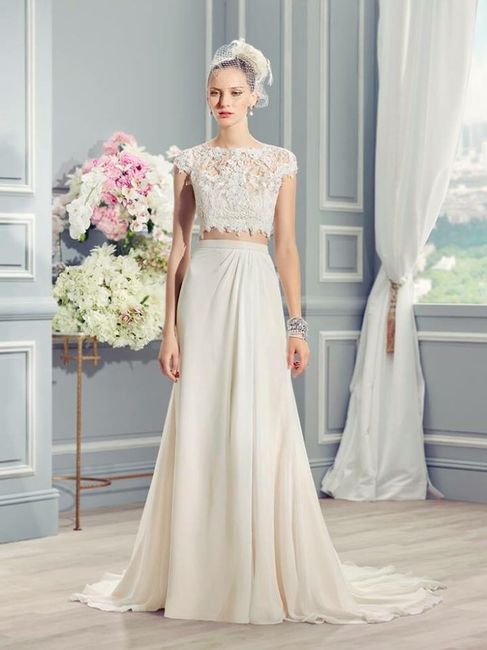 Vestido de noiva 2 peças ?!? - 1