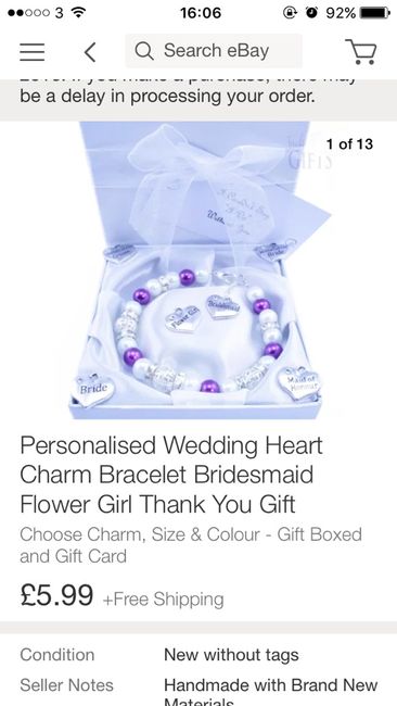 Mimo para as damas de honor - 1