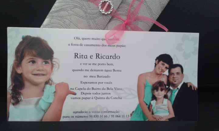 Convites casamento, - 2