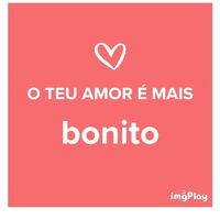 O teu amor é mais.... DESAFIO! - 1
