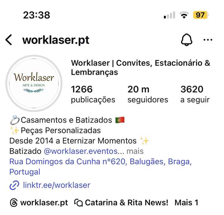 Convites de casamento ❤️ - 1