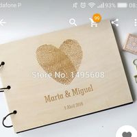 Inspirações Casamento estilo Moderno - livro de honra - 1