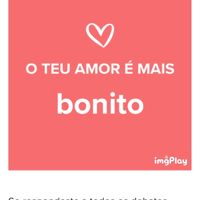 O teu amor é mais.... DESAFIO! - 1