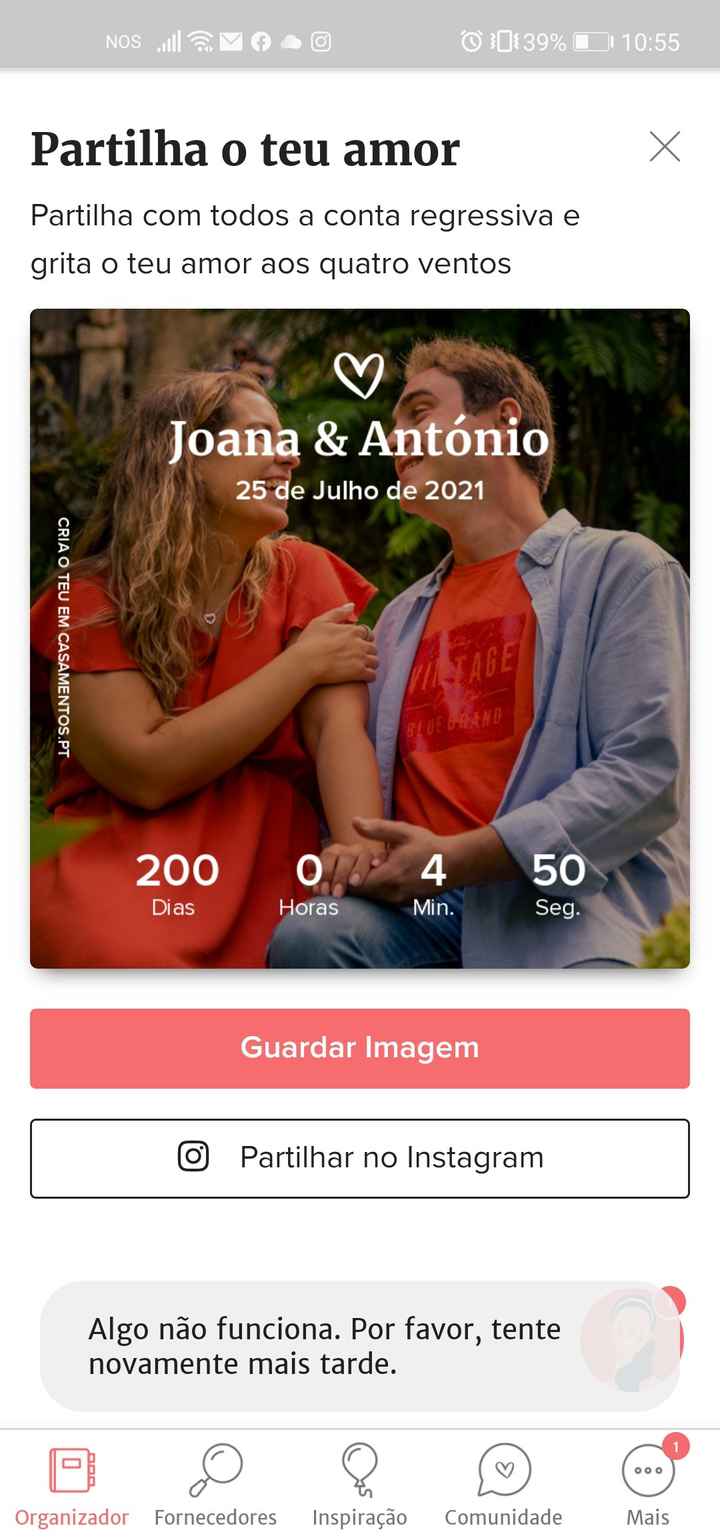 200 dias... Pela terceira vez 2